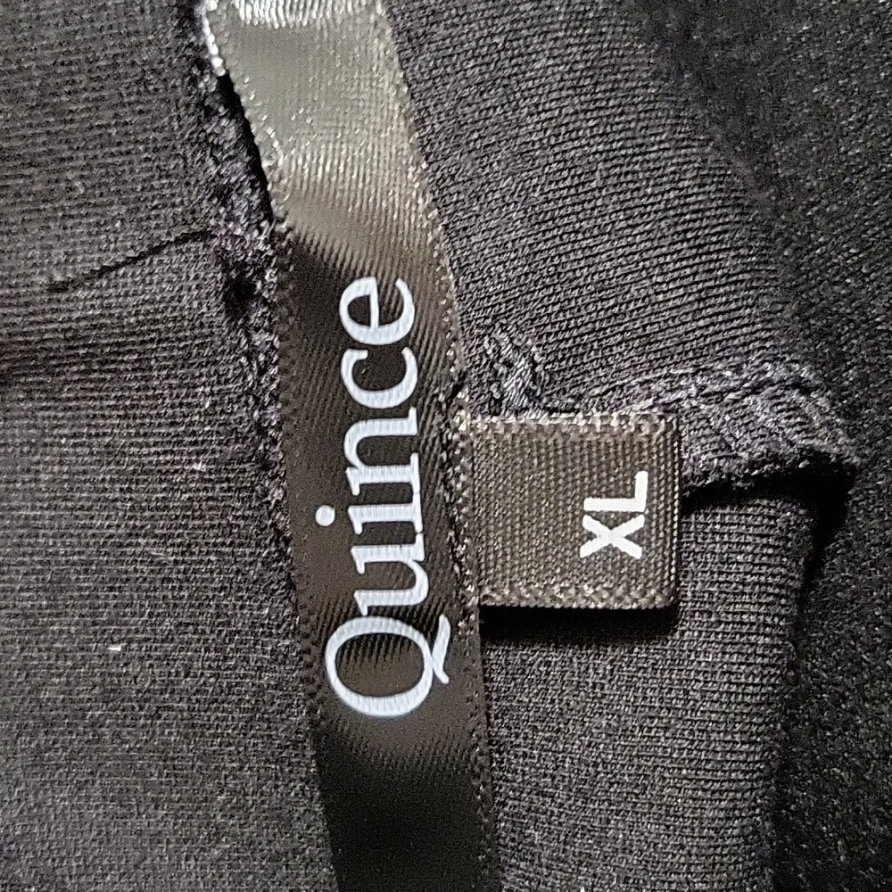 Quince Open Pocket Black Ultra Stretch Pants Numerous Sizes - Picture 7 of 10